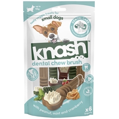 Knash Dental Chew Brush Hundens Vegetabiliska Tandborste SMALL