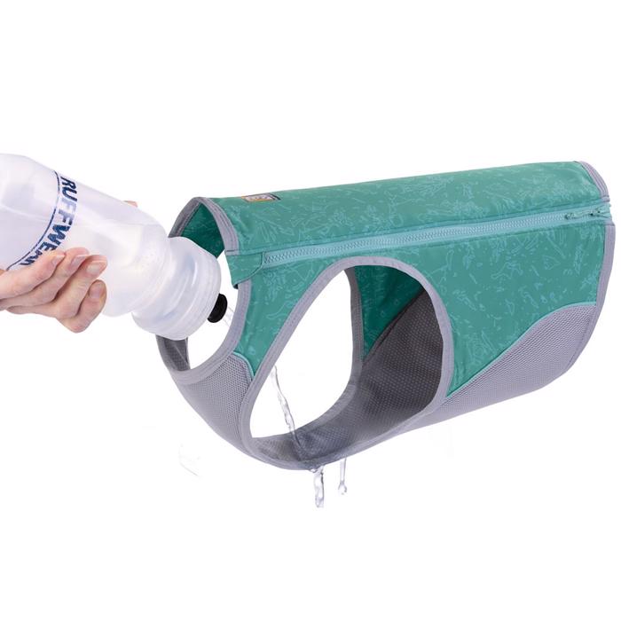Ruffwear Swamp Cooler Zip Kylväst För Hunden Aurora Teal