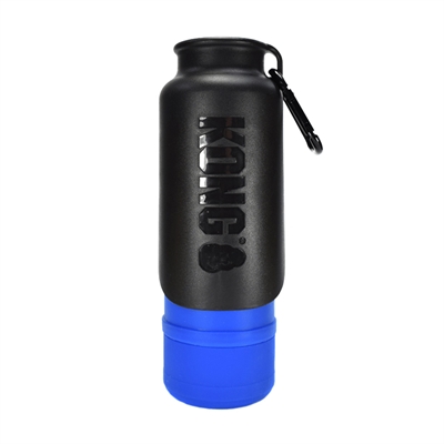 Kong H2O Isolerad dricksflaska till hunden BLÅ 740 ml