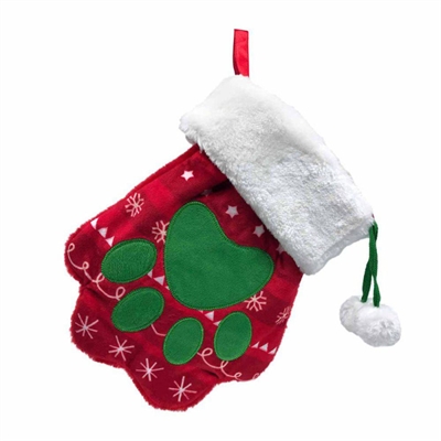 KONG Holiday Stocking Paw Julstrumpa För Hundens Adventskalender