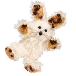 KONG Cat Toys Softies Fuzzy Bunny Beige Brown