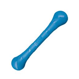KONG Squeakstix Long Throwing Stick For Retrieval and Play Blue Medium
