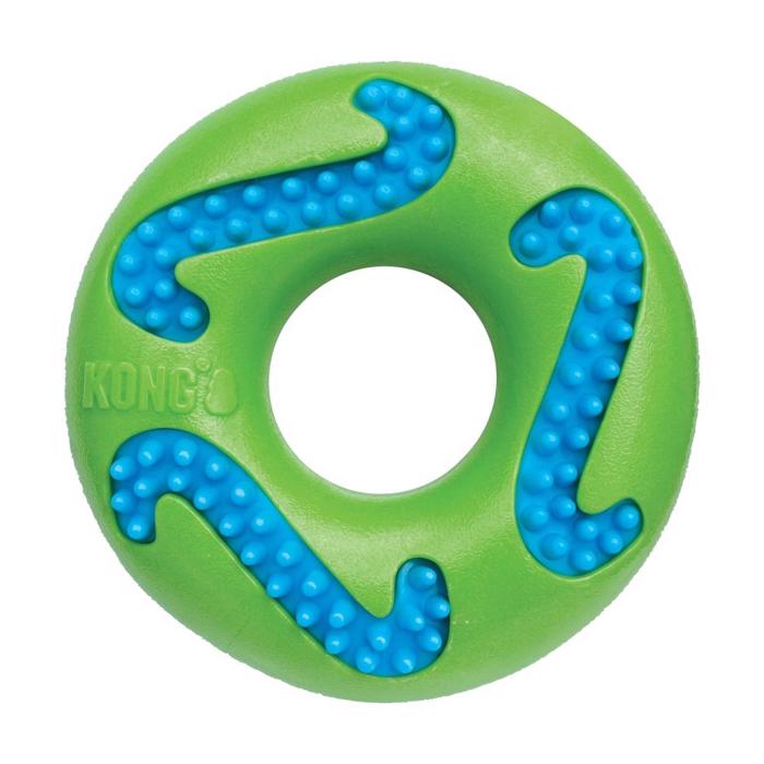 Kong Squeezz Goomz Ring Massage Av Hundens Tänder & Lek