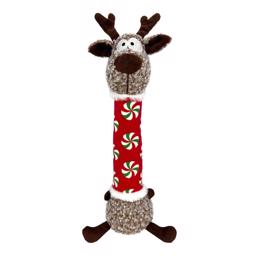 KONG Holiday Shakers Luvs Ren Rudolfi X-mas RÖD