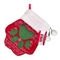 KONG Holiday Stocking Paw Dogs julstrumpa paketkalender 