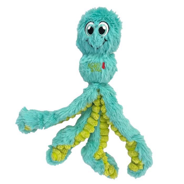 Kong Wubba Octopus Möt Squid Amigo SMALL Blue-blandningen
