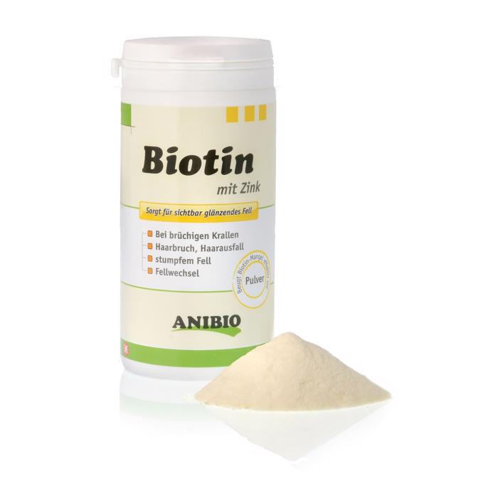 Anibio Biotin med zink 220 gram