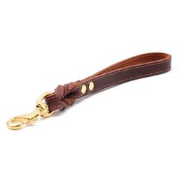 Deluxe Handgjord Läderkoppel i Cognac 30 cm