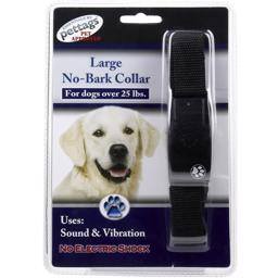 Pettags ProLine Anti-Bark Halsband Med Vibration & Ljud Stor Svart