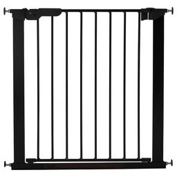 DogSpace Lassie Metal Dog Gate 72 cm. SVART