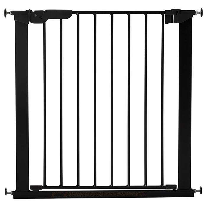 DogSpace Lassie Metal Dog Gate 72 cm. SVART