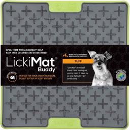 LickiMat Hundmatsmatta Buddy TUFF Matning Med Aktiveringsgrön