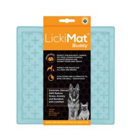 LickiMat BUDDY Aktivitetsmatta i silikon i färgen Mint