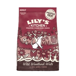 Lily's Kitchen Spannmålsfritt Foder Wild Woodland Walk Anka, Lax & Hjort