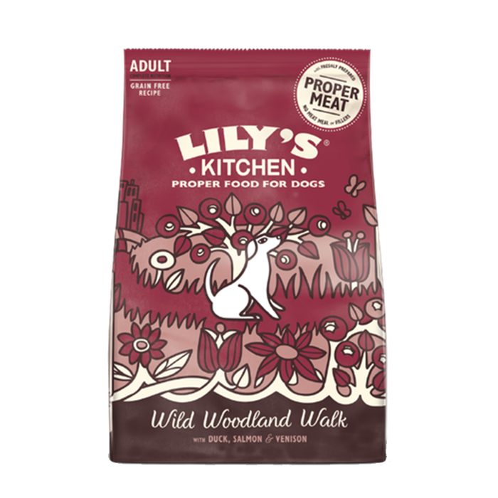 Lily\'s Kitchen Kornfritt vuxenfoder med anka, lax och rådjur
