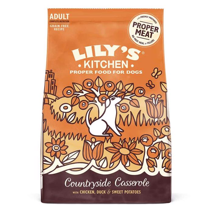 Lily\'s Kitchen Kornfritt vuxenfoder med kyckling och anka