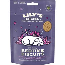 Lily's Kitchen Bedtime Biscuits Läckra bakade kvällskakor med honung