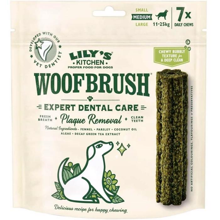 Lily\'s Kitchen WoofBrush Dental Chews Care 3 storlekar