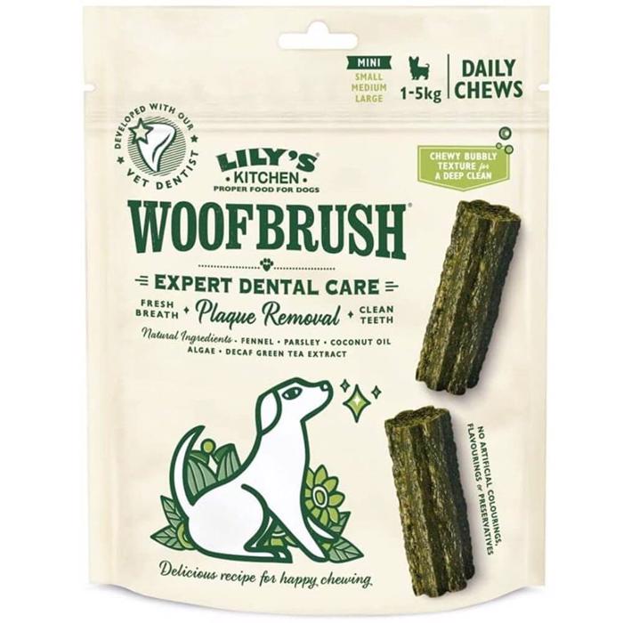 Lily\'s Kitchen WoofBrush Dental Chews Care Daglig Tandvård
