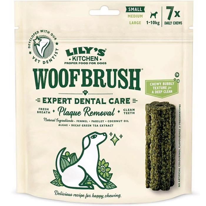 Lily\'s Kitchen WoofBrush Dental Chews Care Daglig tandvård