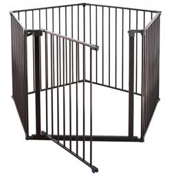 DogSpace Max Multi 2i1 Lekhage och Hundgrind 70,5 cm SVART