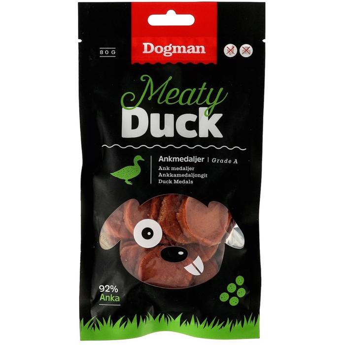 Dogman Meaty Duck Delikata medaljer med Anka 80gram