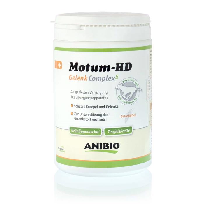 Anibio Motum-HD Gelenk Complex5 för friska leder och ben 500g