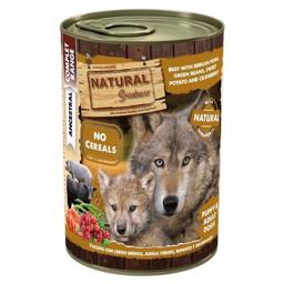 Natural Greatness Våtfoder för valpar och vuxna hundar med nötkött och Iberico