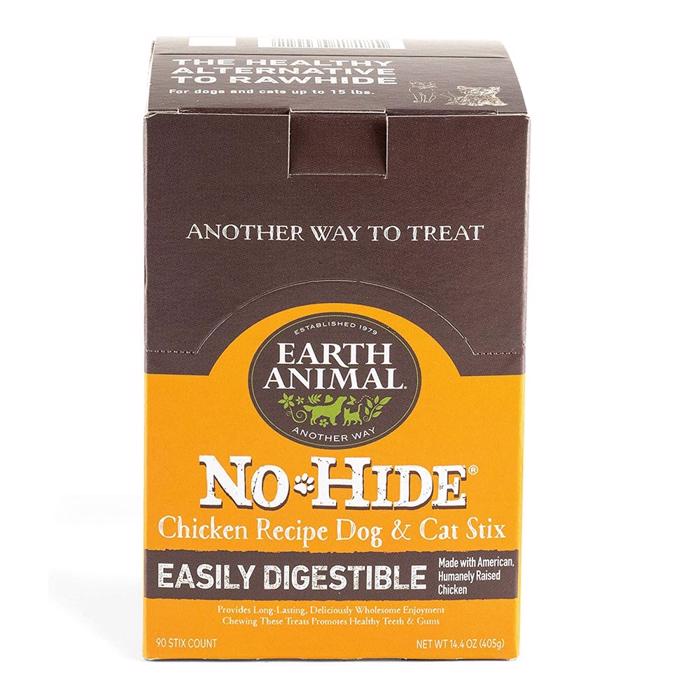 Earth Animal No-Hide Stix Dog Chicken MEGABOX 90 st