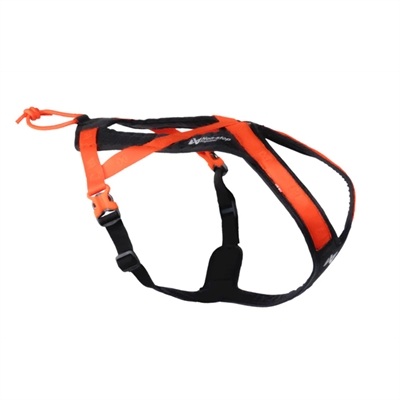 Non-stop Dogwear Rush Löpsele För Hund Svart & Orange