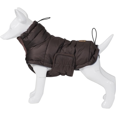 Nordic Paws Dun Hundjacka Design Tundra Espresso