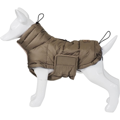 Nordic Paws Dun Hundjacka Design Tundra MudBrown