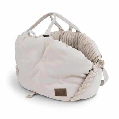Nordic Paws Bärväska För Hunden Design Mille Creme Beige