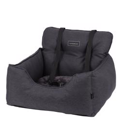 Nordic Paws Cozy DeLuxe Designer Car Seat & Bed Charcoal Grey