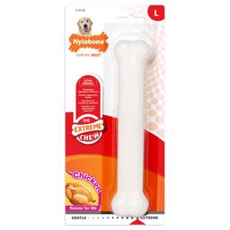 Nylabone Extreme Chew Bone i VIT med Kycklingsmak