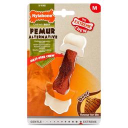 Nylabone Extreme Chew Femur Chew Toy Med Nötkött Smak MEDIUM