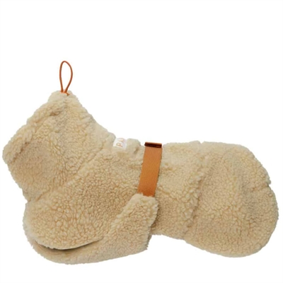 Paikka Sherpa Hundtröja Lyxig Fluffig Jacka Taupe