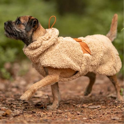Paikka Sherpa Hundtröja Lyxig Fluffig Jacka Taupe