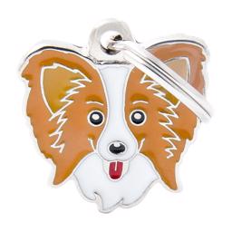 My Family Hundbricka Med Papillon