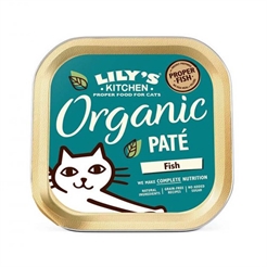 Lily's Kitchen Ekologisk Paté För Katter Fisk 85g