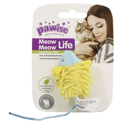 Pawise Meow Meow Kattleksak Mus Gul & Blå