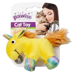Pawise Meow Meow Kattleksak Enhörning Gul