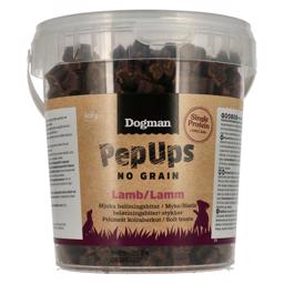Dogman Pep Ups Spann med Kornfria Godbitar med Lamm 500 gram