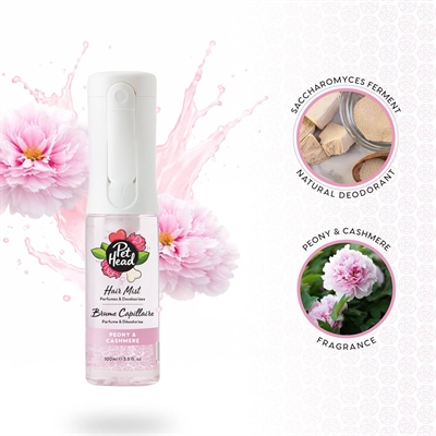 Pet Head Hair Mist Hundparfym & Deodorant Peony & Cashmere 100ml