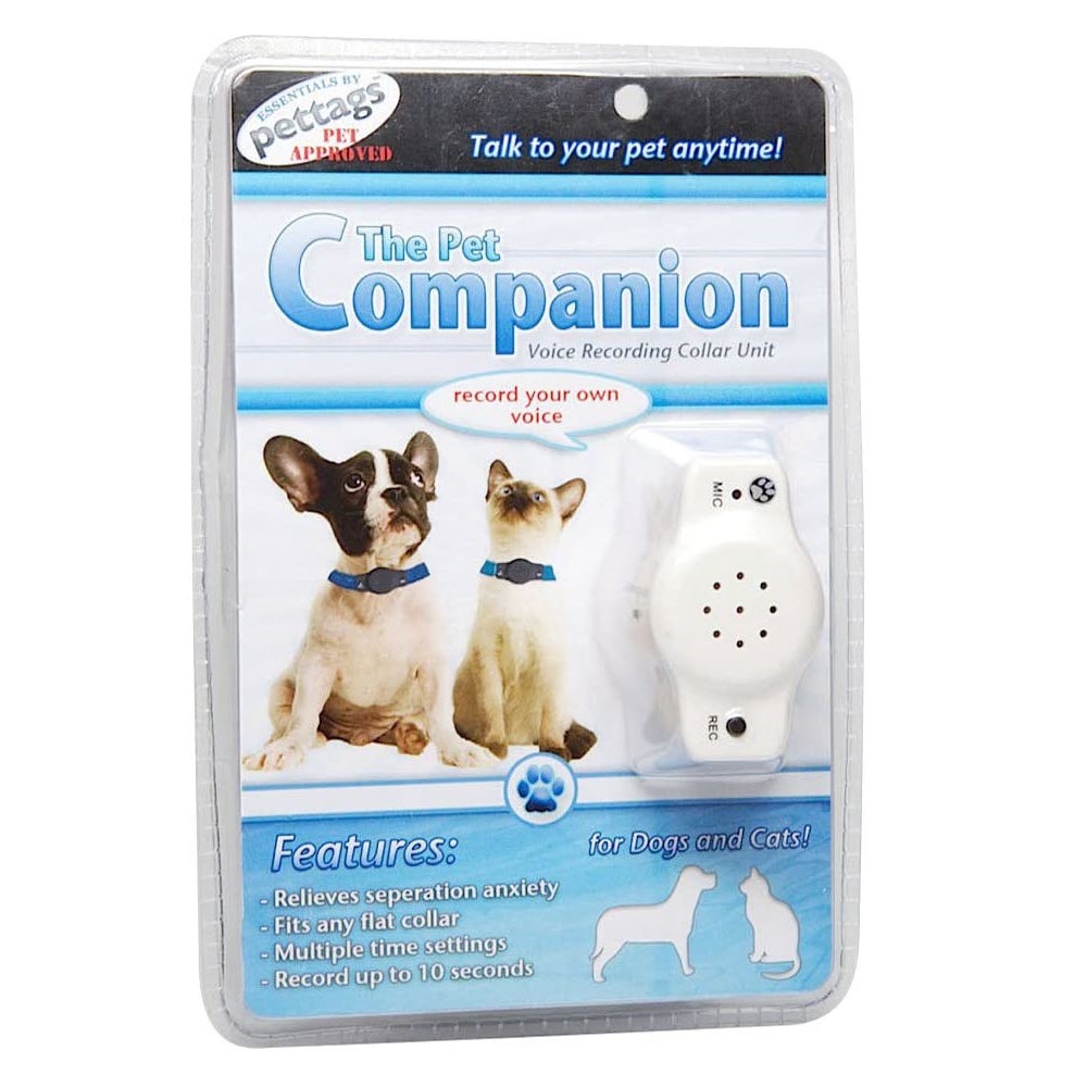 Pettags Samtal För Hundar med Separationsångest VIT