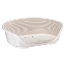 Siesta DeLuxe Hundplastsäng för utomhus & inomhus VIT