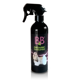 Spray för tovig och tovig hundpäls