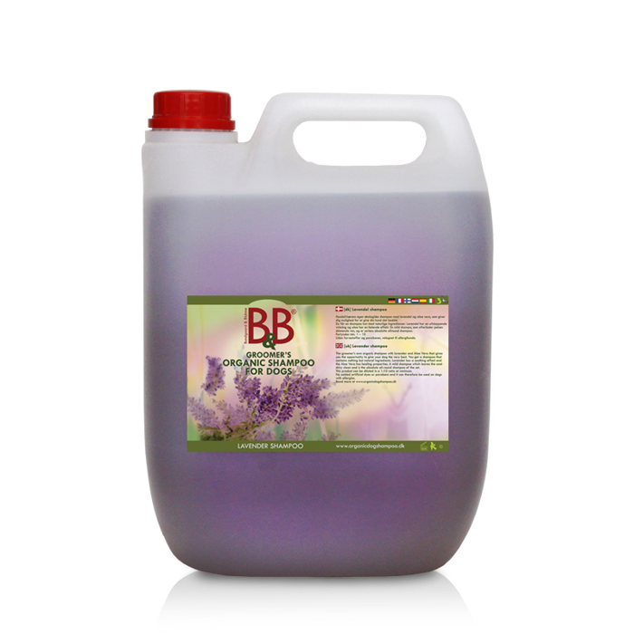 B&B ekologiskt hundschampo Lavendel