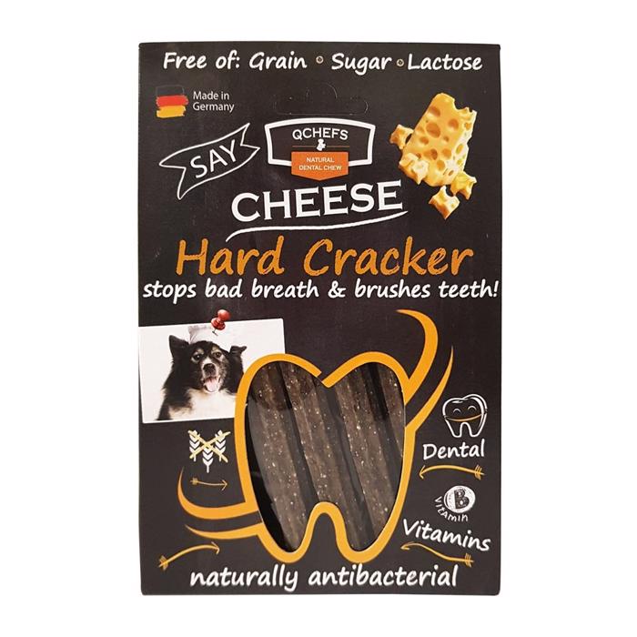 Qchefs Cheesies Hard Cracker Oststänger För Hunden