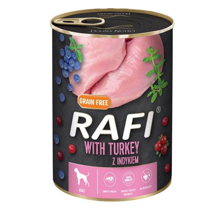 RAFI Wet Food Adult Kalkon Blåbär & Tranbär 400g